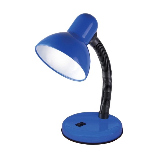 Настольная лампа Uniel Universal TLI-224 голубая E27 60W 220V