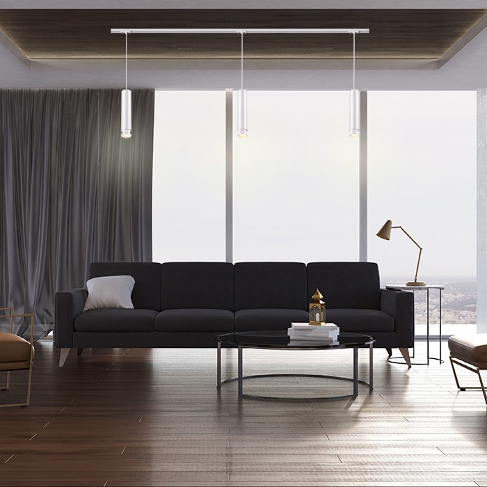 Светильник трековый светодиодный Novotech Eddy 357976 белый 12W 220V