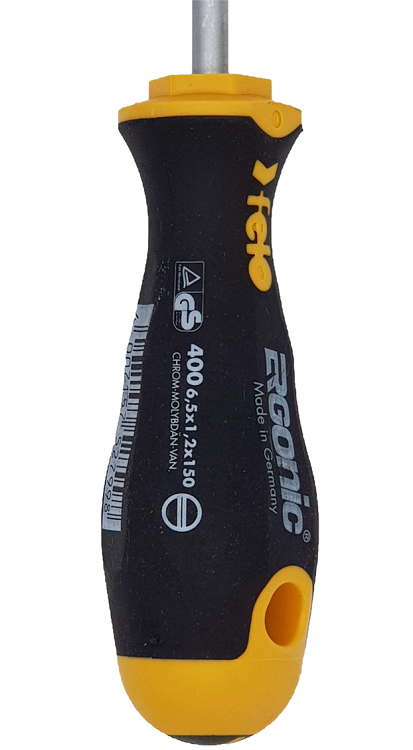 Отвертка плоская шлицевая Felo Ergonic SL 6,5X1,2X150 мм