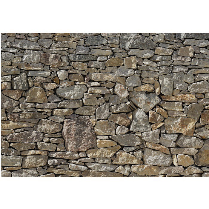 Фотообои бумажные Komar Stone Wall 8-727 3,68х2,54 м