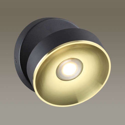 Светильник настенный светодиодный Odeon Light Fineca 3812/7WL матовый черный 7W 220V