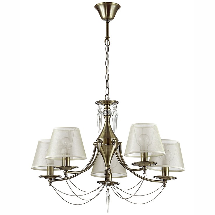 Люстра подвесная Lumion Donsi 3230/5 бронза E14 5х40W 220V