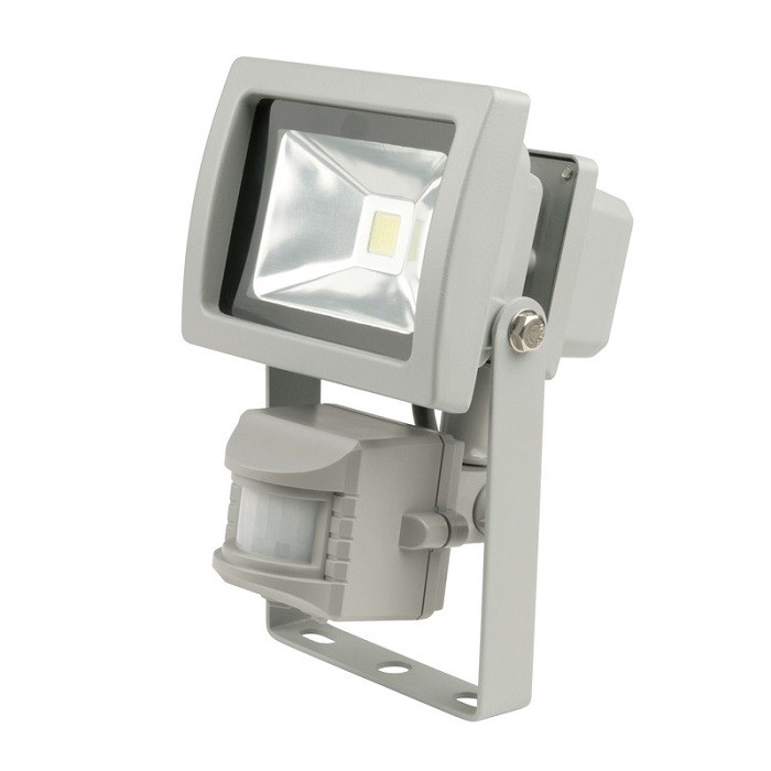 Прожектор светодиодный с датчиком движения Uniel ULF-S21-10W/DW Sensor IP54 110-240В