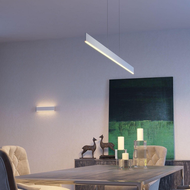 Светильник подвесной светодиодный Odeon Light Stravi 3810/49L белый 49W