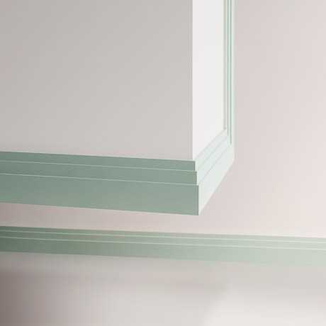 Плинтус из дюрополимера Orac Decor Axxent SX180F 2000х120х16 мм