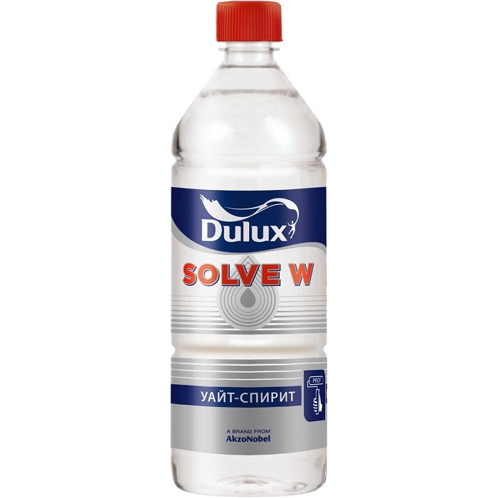 Разбавитель синтетический Dulux Solve W для лаков и красок 1 л