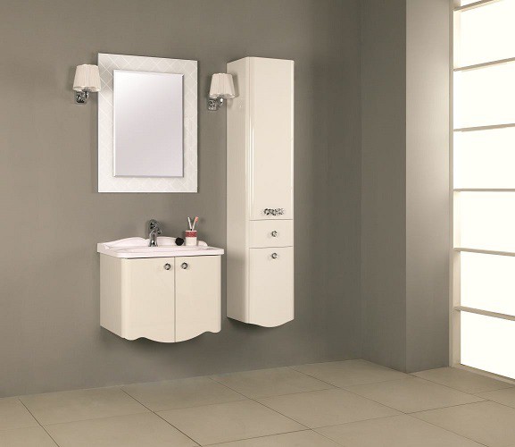 Зеркало Акватон Венеция 75 1A151102VNL10 белое