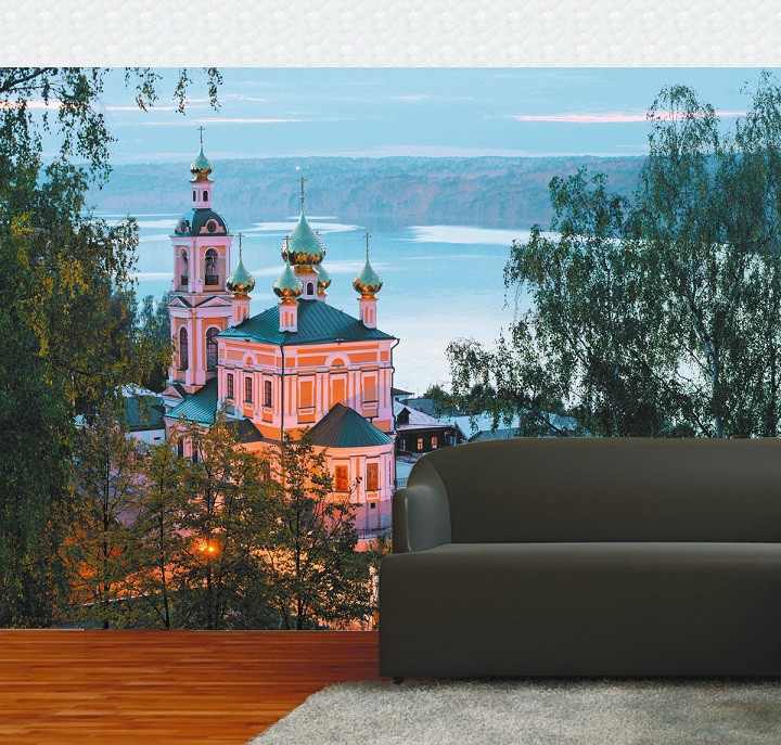 Фотообои виниловые на флизелиновой основе Decocode Старый плес 41-0257-PL 4х2,8 м