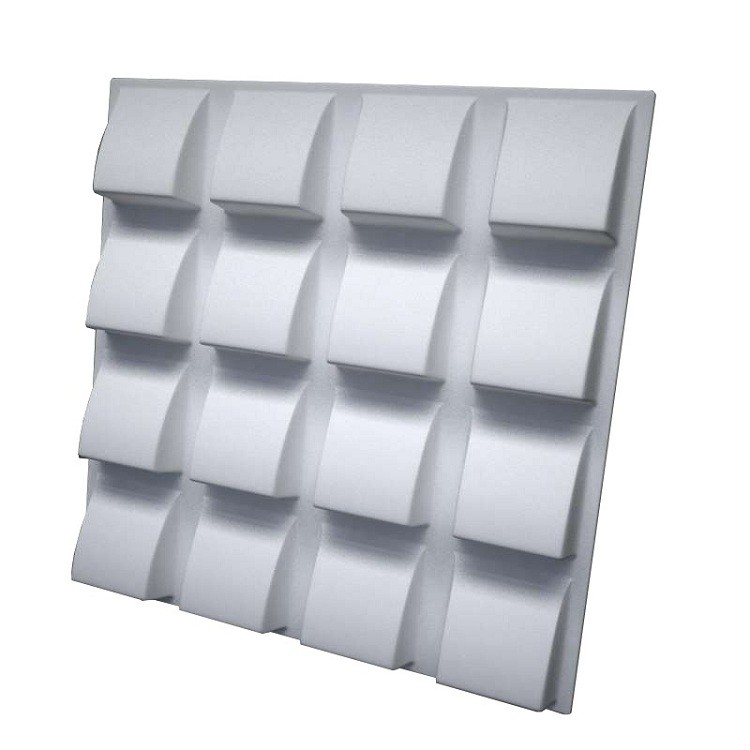 Дизайнерская 3D панель из гипса Artpole Tile 600х600 мм