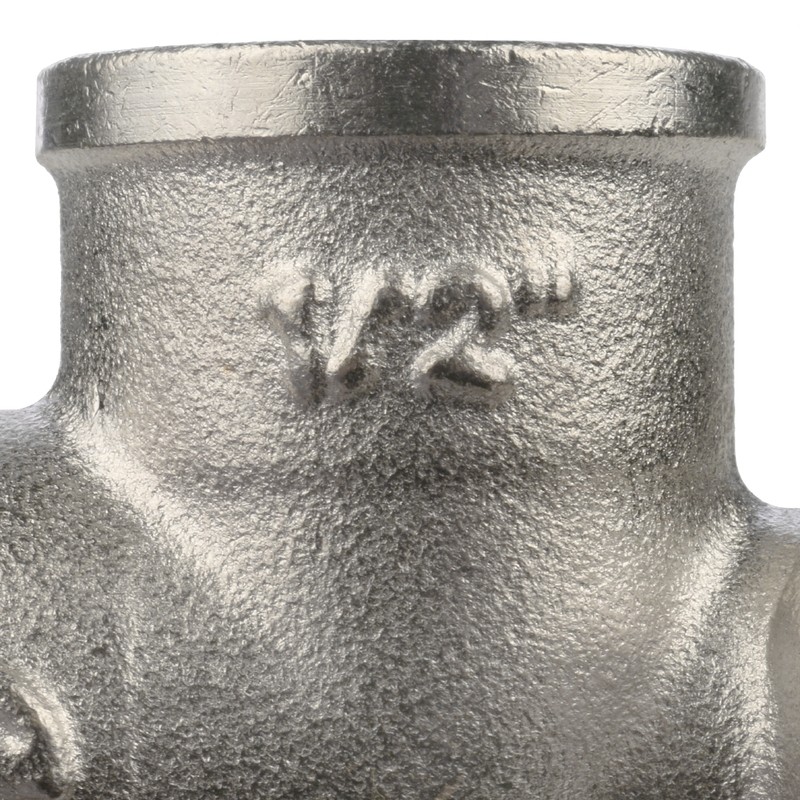 Угольник с креплением Stout SFT-0039-000012 1/2 дюйма никелированный с внутренней резьбой