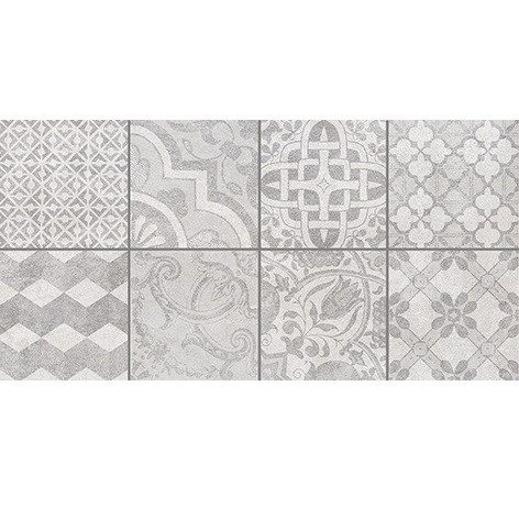 Плитка керамическая Ceramica Classic 08-03-06-453 Bastion мозаика с пропилами серая 400х200 мм