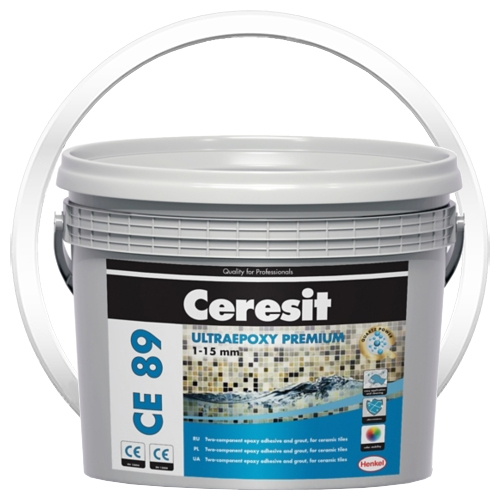 Затирка эпоксидная для швов Ceresit CE 89 Crystal White 801 2,5 кг