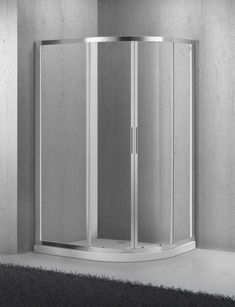 Душевое ограждение BelBagno Sela RH-2-100/80-Ch-Cr 1000x800x1900 мм
