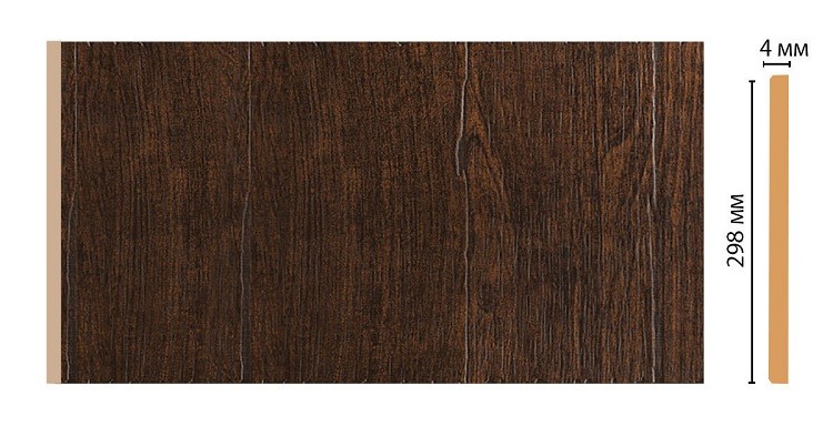 Панель декоративная Decomaster Дерево W30-1 2400х298 мм