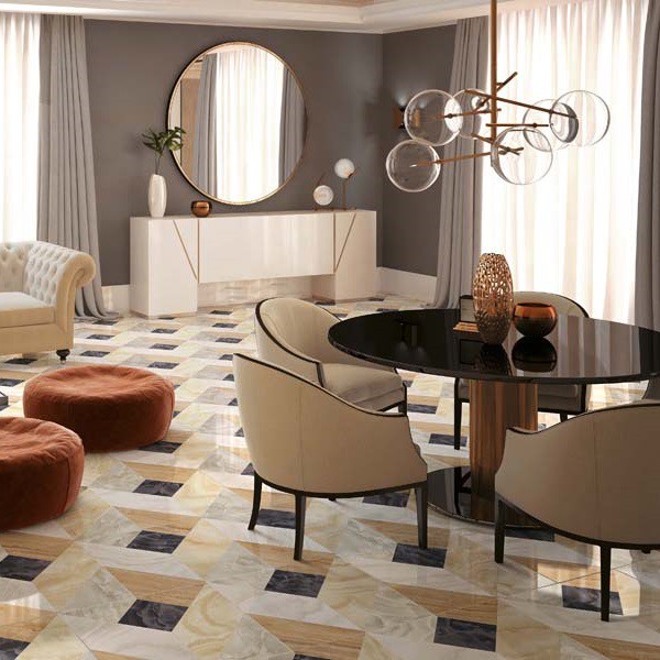 Керамогранит Atlas Concorde Supernova Onyx Cube Lappato 590х590 мм