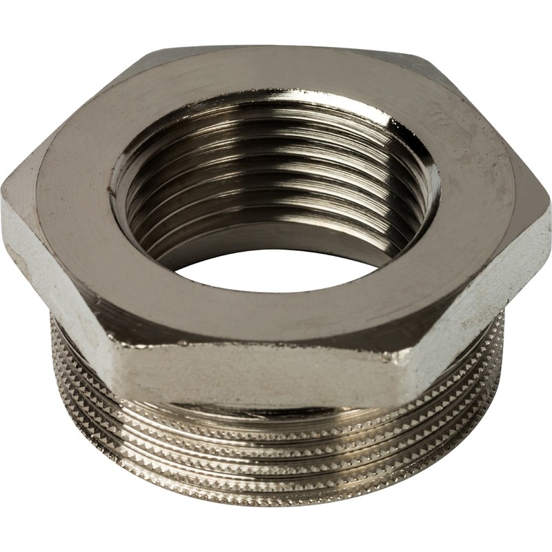Футорка Stout SFT-0029-001121 1 1/2х1 дюйм никелированная