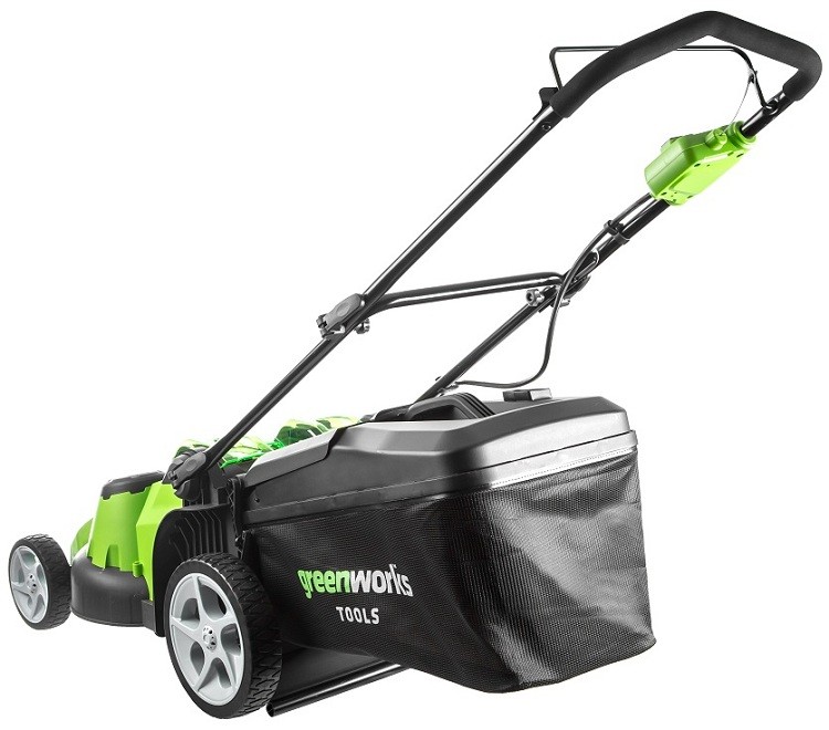 Газонокосилка аккумуляторная Greenworks G40LM49DBK4 TwinForce