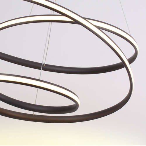 Светильник подвесной светодиодный Odeon Light Orbit 3864/60L венге 60W 220V
