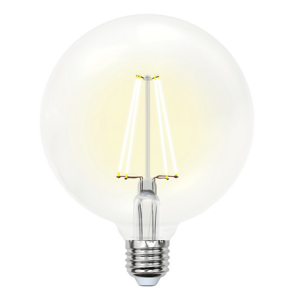 Лампа светодиодная Uniel Sky LED-G125-10W/WW/E27/CL PLS02WH 3000К