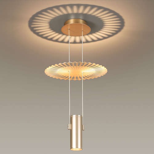 Светильник подвесной Odeon Light Astra 3856/2LA золото GU10 2х50W 220V
