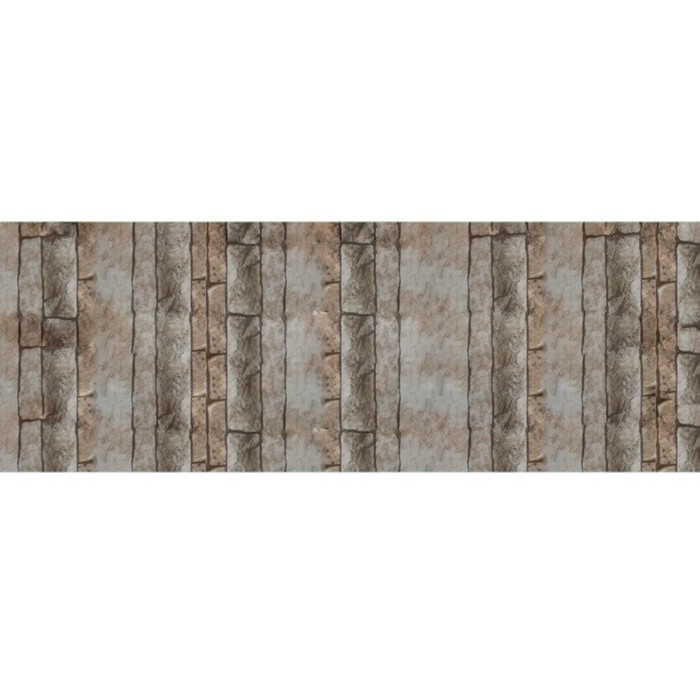 Сайдинг Grand Line Вертикаль Colority Print 0,5 мм Fine Stone резка
