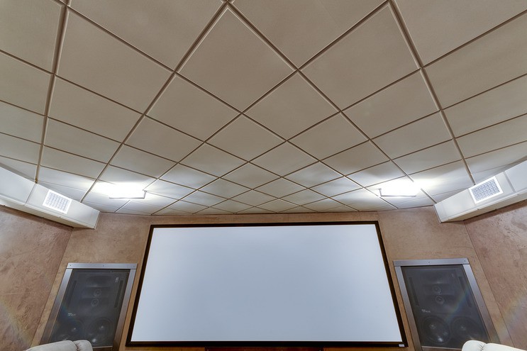 Панель звукоизоляционная SAB Acoustic Premium P1 белая 600х600х30 мм