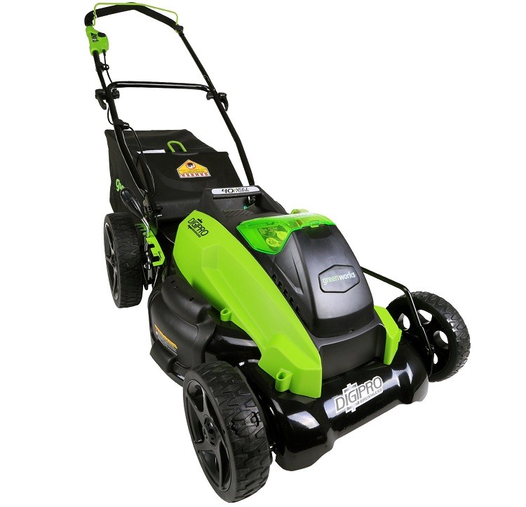 Газонокосилка аккумуляторная Greenworks G40LM45K4