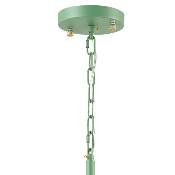 Люстра подвесная Lumion Gemma 3785/3 зеленая/золото E27 3х60W 220V