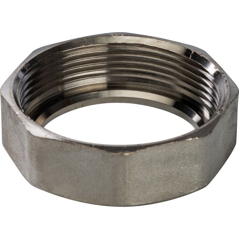 Разъемное соединение американка Stout SFT-0034-000114 1 1/4 дюйма никелированное с внутренней резьбой