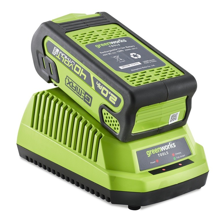 Зарядное устройство для аккумуляторов Greenworks 40V G40C