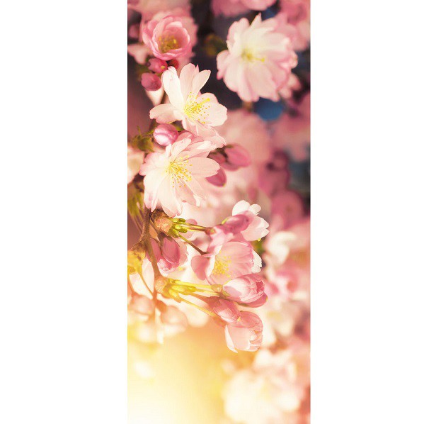 Фотообои виниловые на флизелиновой основе Decocode Вишневые цветы 91-0455-FE 0,91х2,11 м