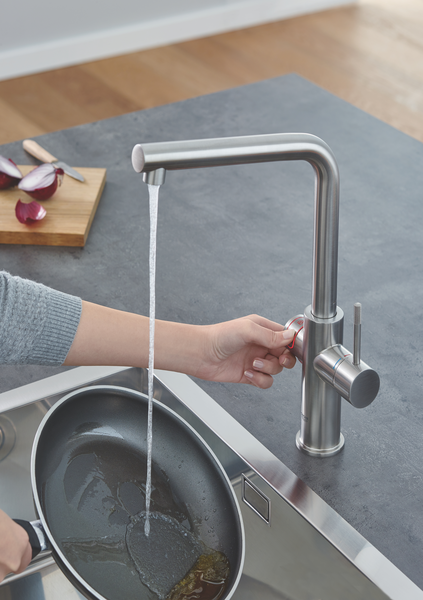 Смеситель для кухни Grohe Red Duo New 30327DC1 с водонагревателем