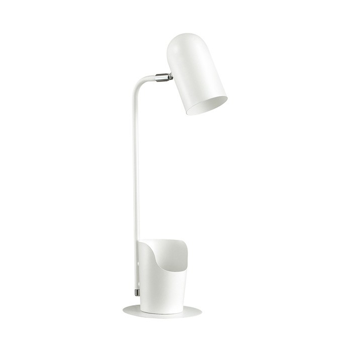 Настольная лампа Lumion Ejen 3689/1T белая E27 40W 220V