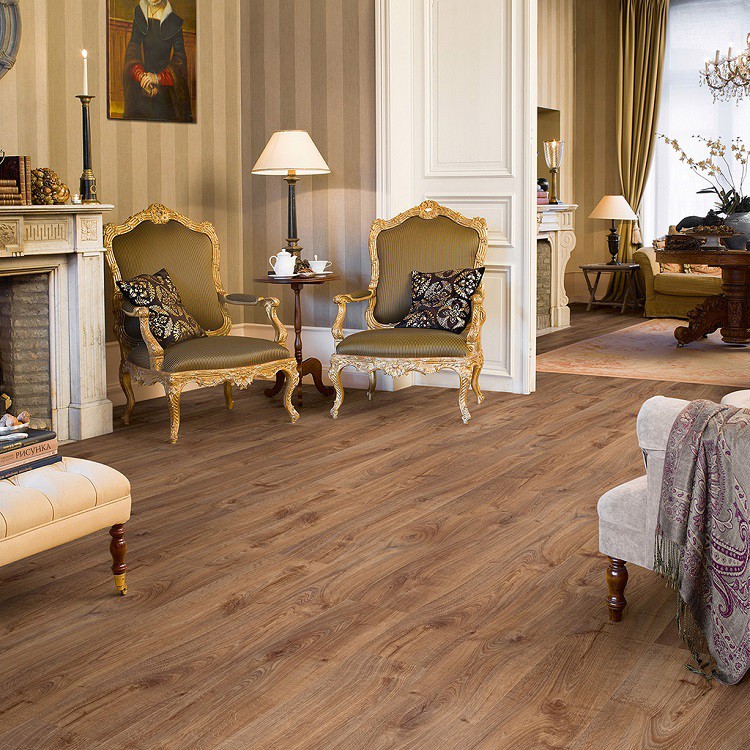 Ламинат Quick Step Eligna U3461 Дуб шоколадный промасленный