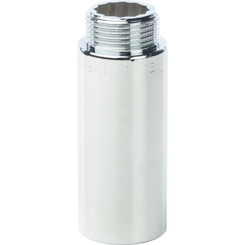 Удлинитель Stout SFT-0002-003470 3/4 дюйма 70 мм хромированный с внутренней и наружной резьбой
