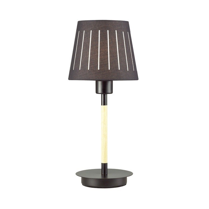 Настольная лампа Odeon Light Nicola 4110/1T черная E27 40W