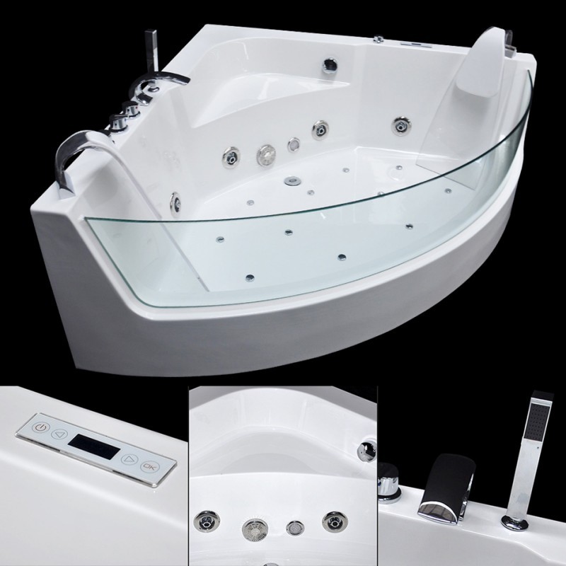 Ванна акриловая с гидромасажем Grossman GR-15015 150х150 см