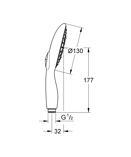 Ручной душ Grohe Power&Soul 130 27673LS0