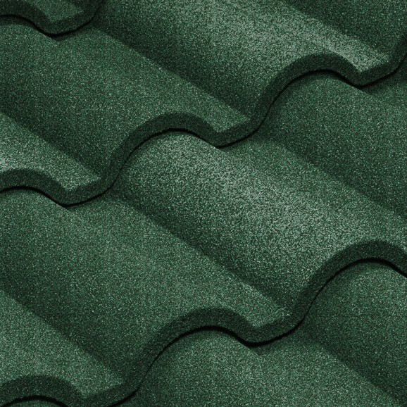 Черепица композитная Metrotile Romana зеленая