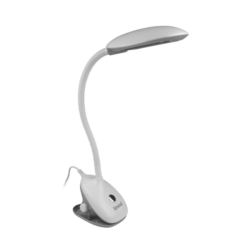 Настольная лампа Uniel TLD-529 Grey-White серо-белая LED 4W 220V