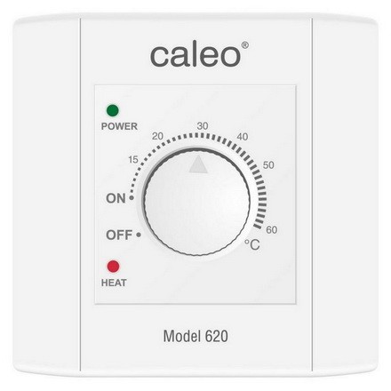 Терморегулятор встраиваемый Caleo 620 белый 3,5 кВ