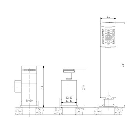 Смеситель на борт ванны Lemark Contest LM5845CW