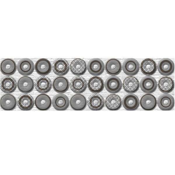 Бордюр керамический Нефрит-Керамика 83-03-06-038-0 Шелк серый 250х80 мм