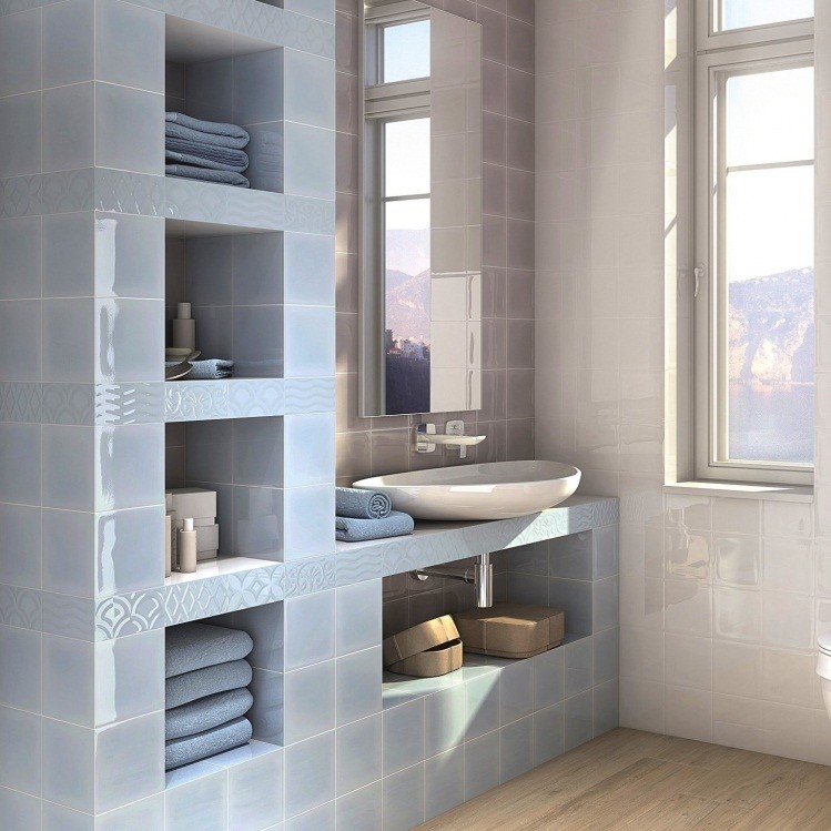 Плитка керамическая Kerama Marazzi 17004 Авеллино голубая 150х150 мм