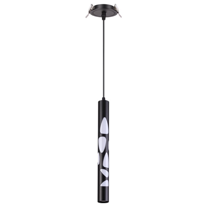 Светильник встраиваемый светодиодный Novotech Arte 358134 черный 20W 160-265V