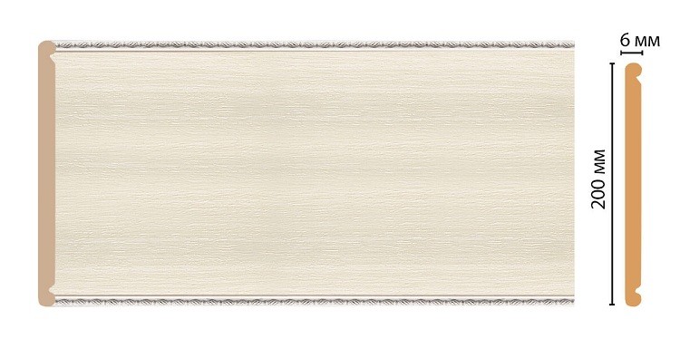 Панель декоративная Decomaster Дерево F20-15 2400х200 мм