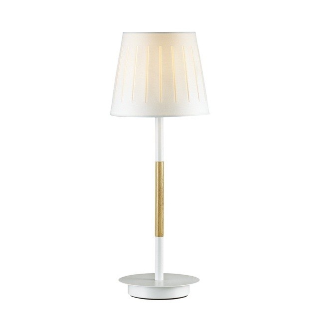 Настольная лампа Odeon Light Nicola 4111/1T белая E27 40W