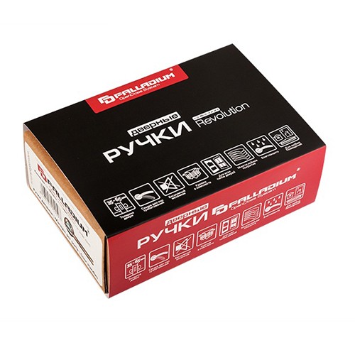 Ручка дверная Palladium Revolution Arno SG/GP
