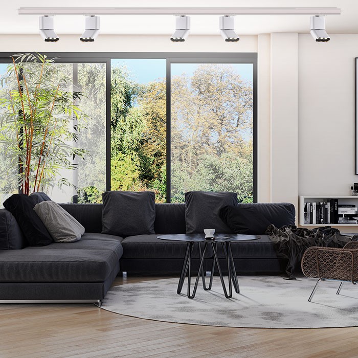Светильник трековый светодиодный Novotech Bella 357953 белый с черным 12W 220-240V