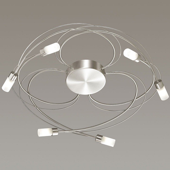Люстра потолочная Lumion Molly 4400/6C никель G9 6х25W 220V